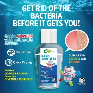 how to use hand sanitizer